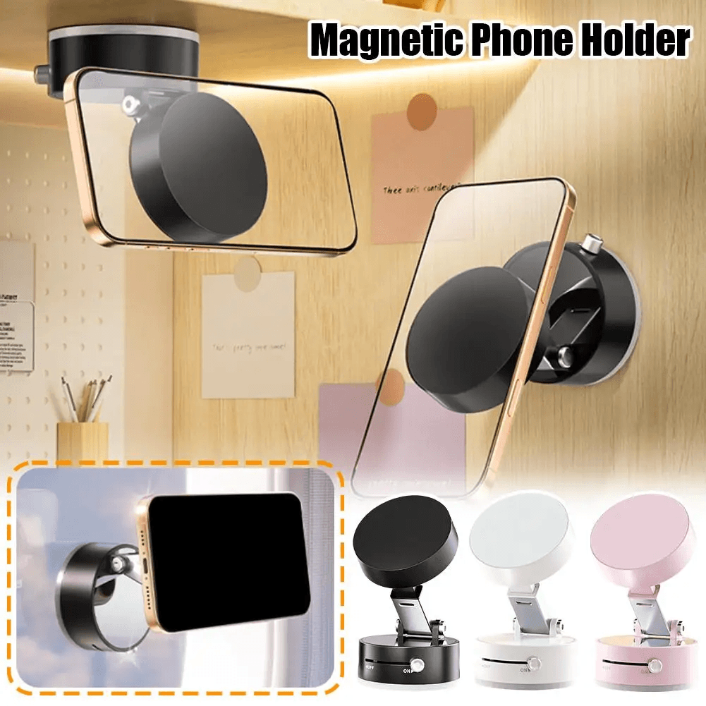 Double-Sided Magnetic Suction Phone Holder Foldable & Adjustable Stand - CartRare