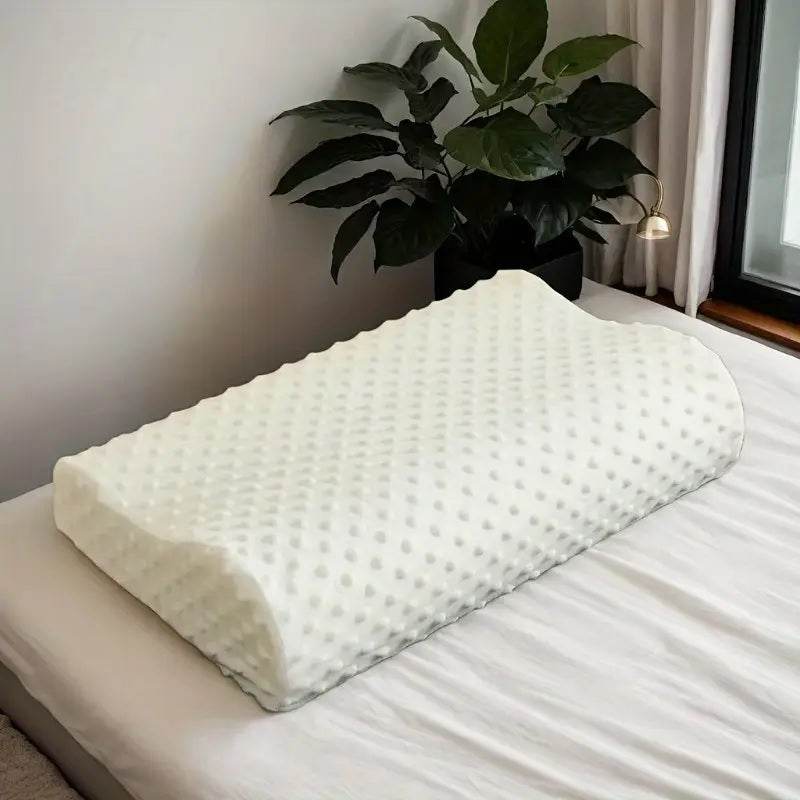 Orthopedic Memory Foam Long Pillow for Neck and Spine Support - Bedding - CartRare