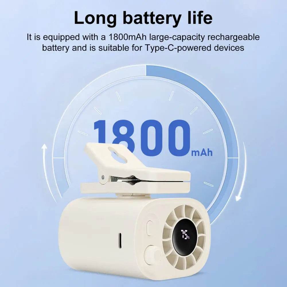Chill Anywhere: USB Rechargeable Cooling Fan - CartRare
