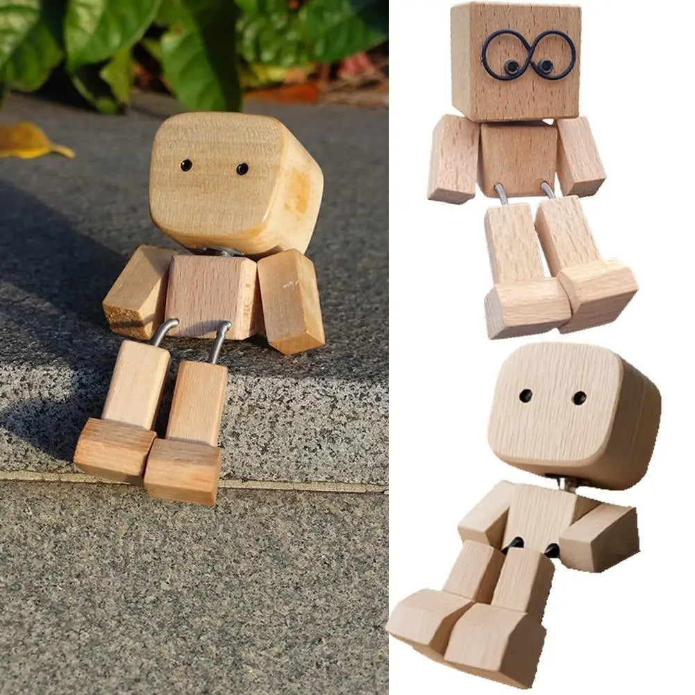 Swaying Wooden Figure  – Handmade Decorative Balance Toys
