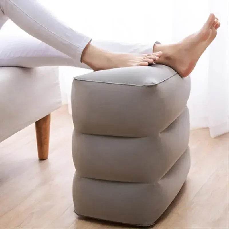 Airplane Footrest Pillow – Travel Comfort for Flights, Cars & Buses - CartRare