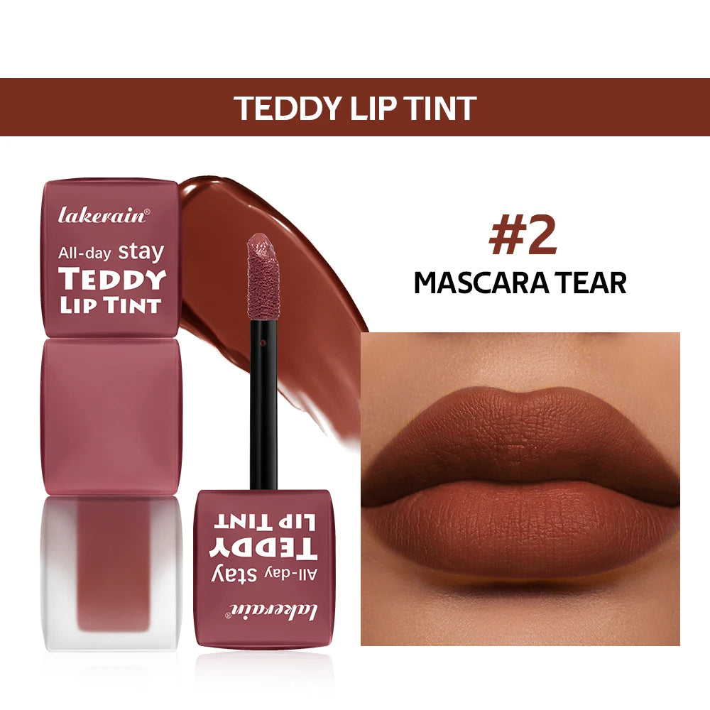 Teddy Tint PlushKiss – All-Day Velvet Lip Glam
