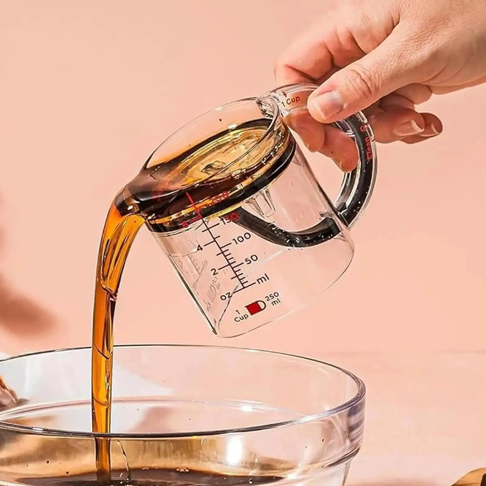 4-in-1 Adjustable Measuring Cup-Cup – One Tool, All Sizes