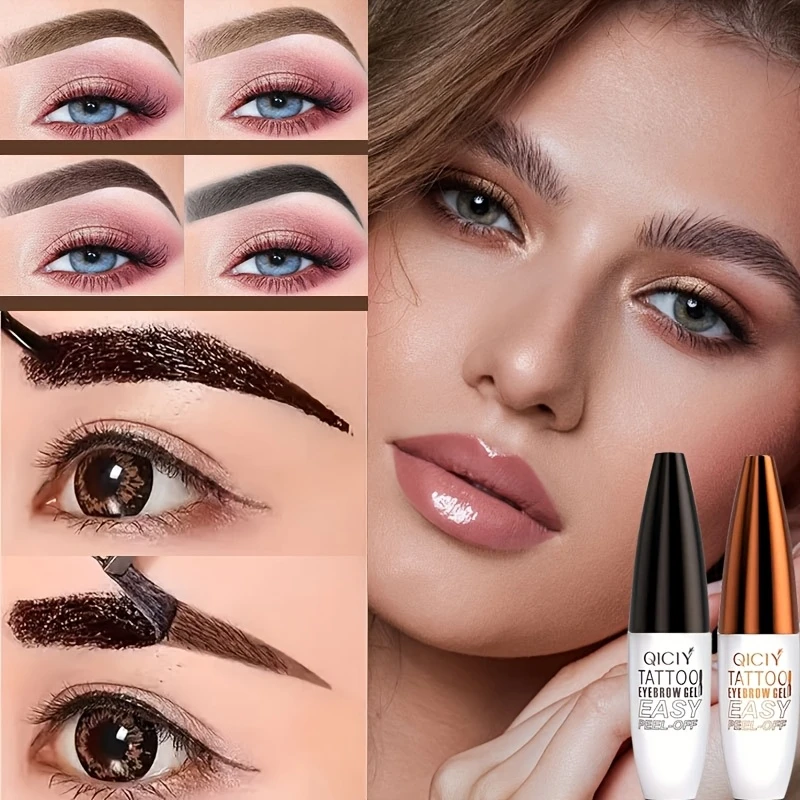 Easy Peel Off Eyebrow Gel Long-Lasting, Waterproof & Smudge Proof - CartRare