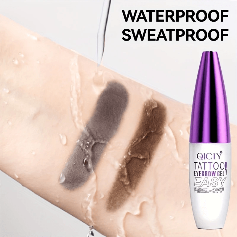 Easy Peel Off Eyebrow Gel Long-Lasting, Waterproof & Smudge Proof - CartRare