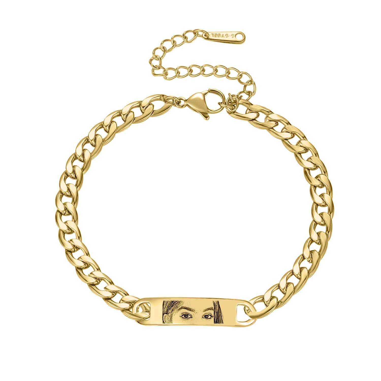 Soul Connect Eye Charm Bracelet – Personalized Keepsake Jewelry Gift for Women and Couples - CartRare