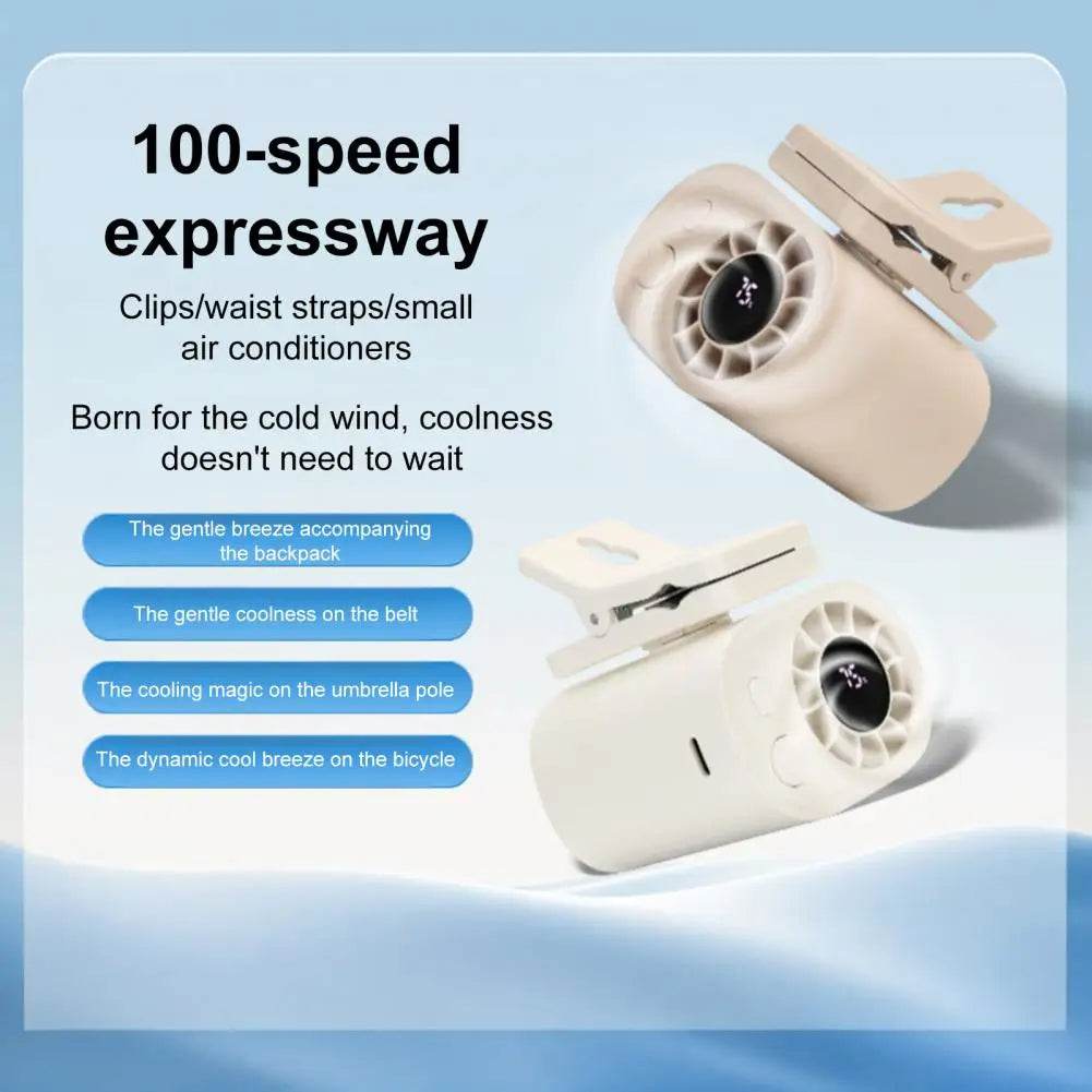 Chill Anywhere: USB Rechargeable Cooling Fan - CartRare