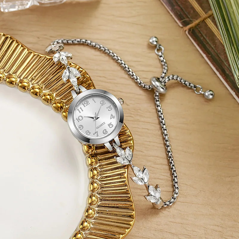 Women’s Bracelet Quartz Watch Set