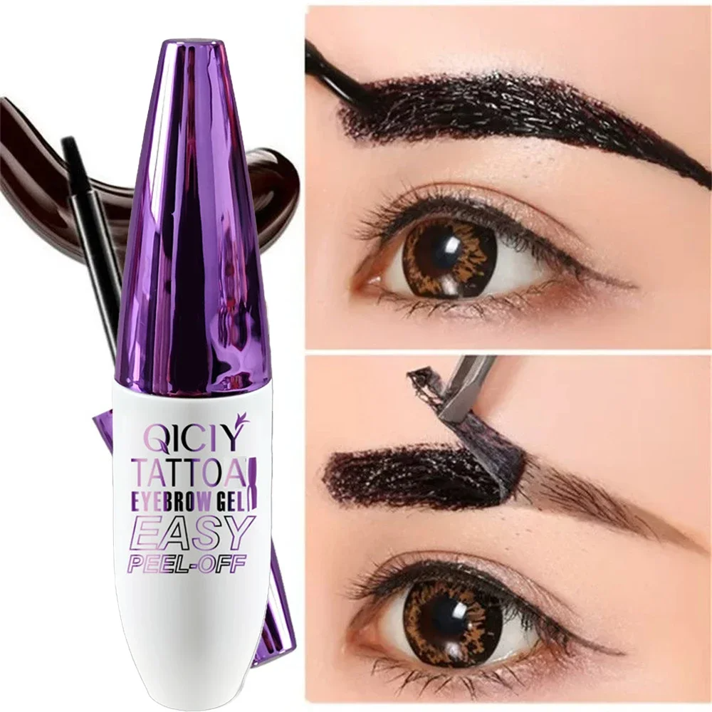 Easy Peel Off Eyebrow Gel Long-Lasting, Waterproof & Smudge Proof - CartRare
