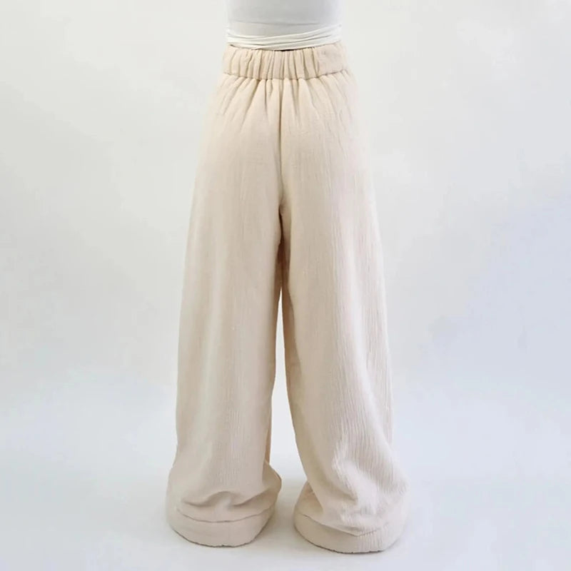 Winter Pants – Warm, Loose & Stylish Wide-Leg Fit for Effortless Comfort