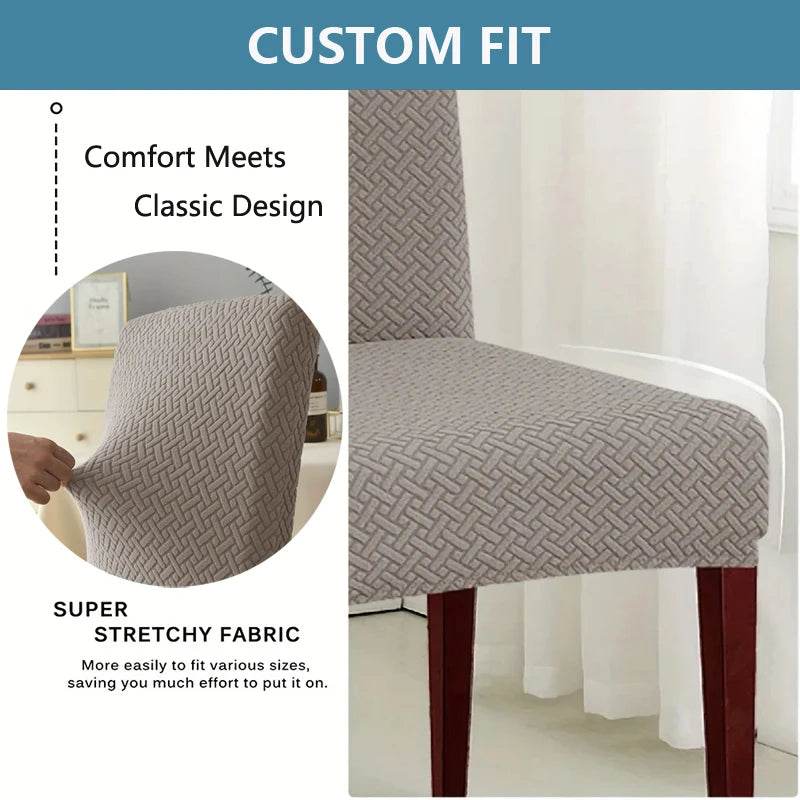 Resilient Chair Cover Washable Dining Chair Cover - CartRare