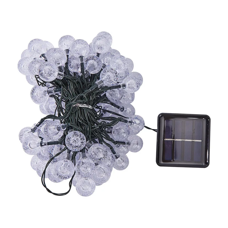 Solar Bubble Balls Lamp String Lights - CartRare