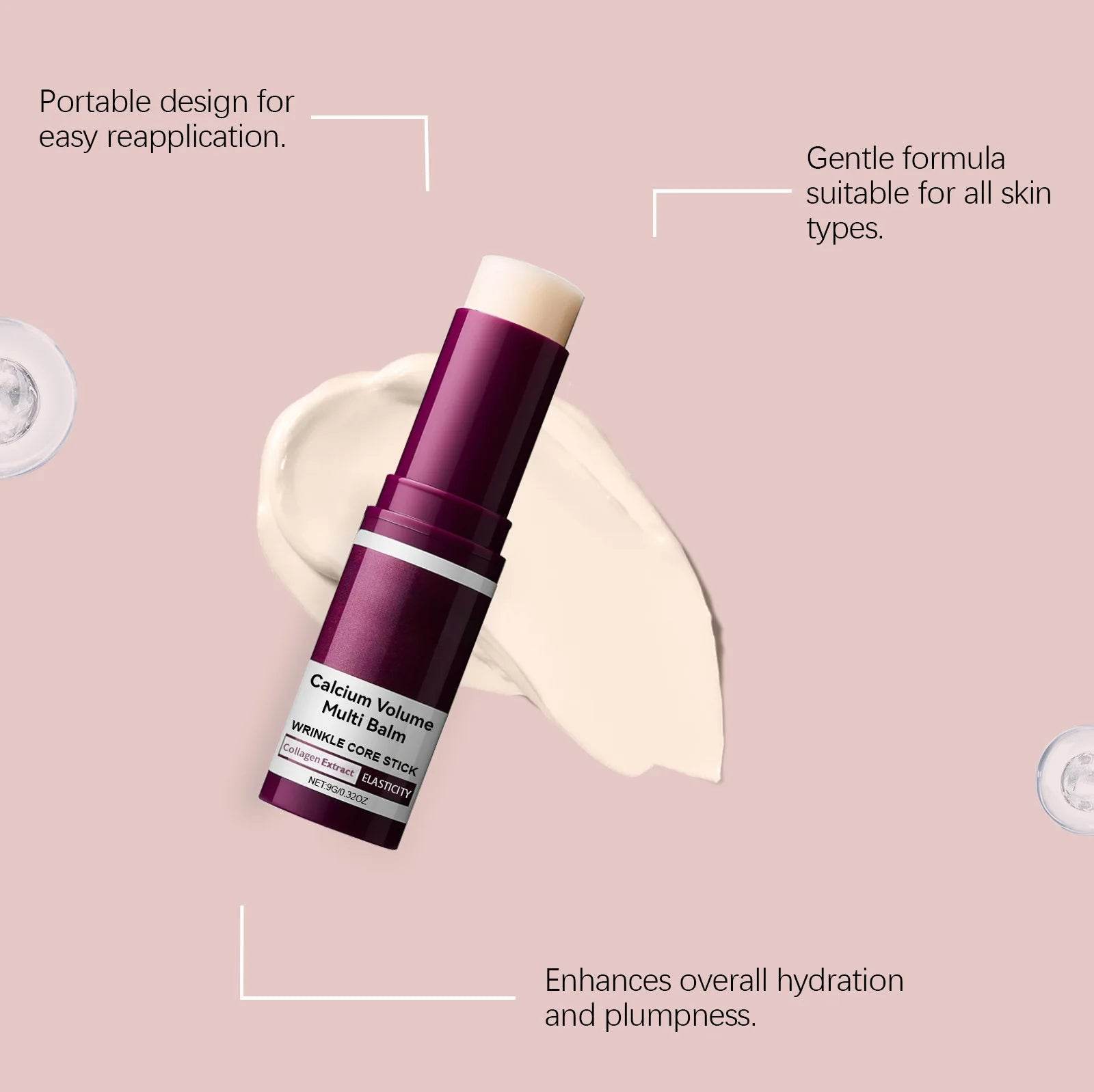 Calcium Multi Balm Stick – Anti-Aging, Moisturizing, Wrinkle Care and Skin Tightening - CartRare