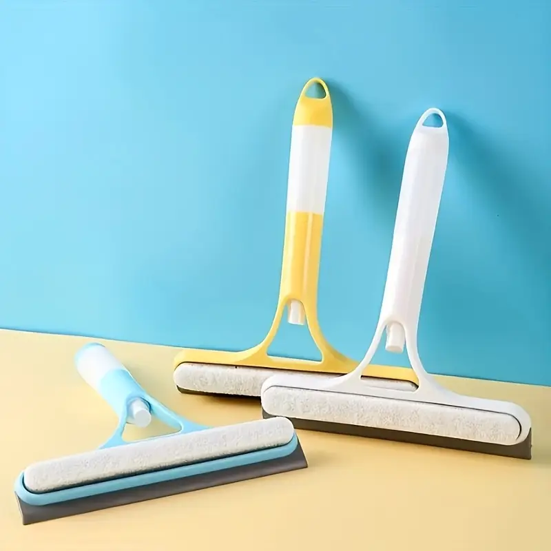 3-in-1 Window Scraper – Streak-Free Cleaning with Squeegee & Scraper!