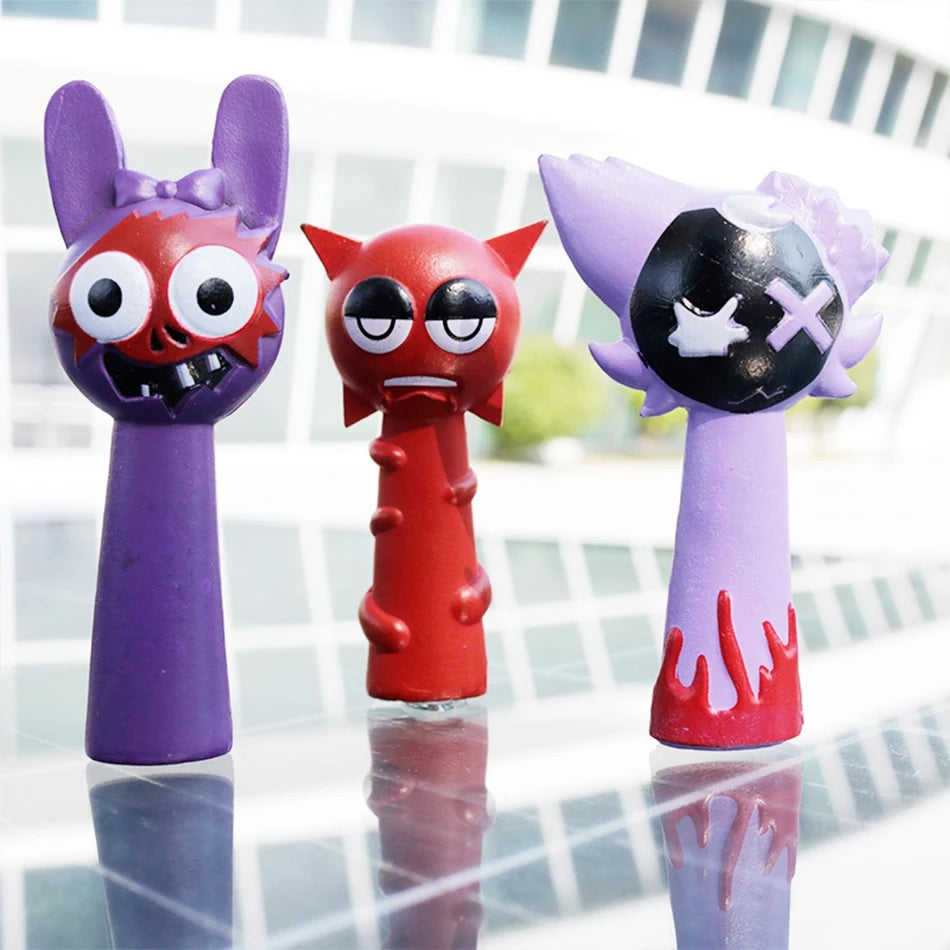 Funny Sprunki Action Figure Set – 12PCS Cartoon Toys Gift - CartRare
