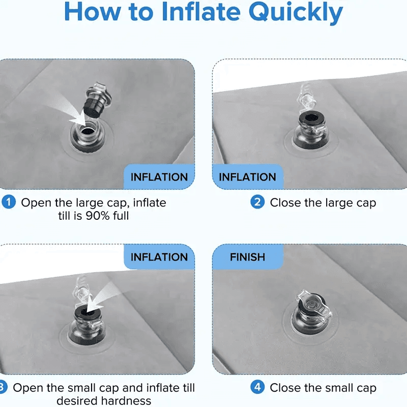 Airplane Footrest Pillow – Travel Comfort for Flights, Cars & Buses - CartRare