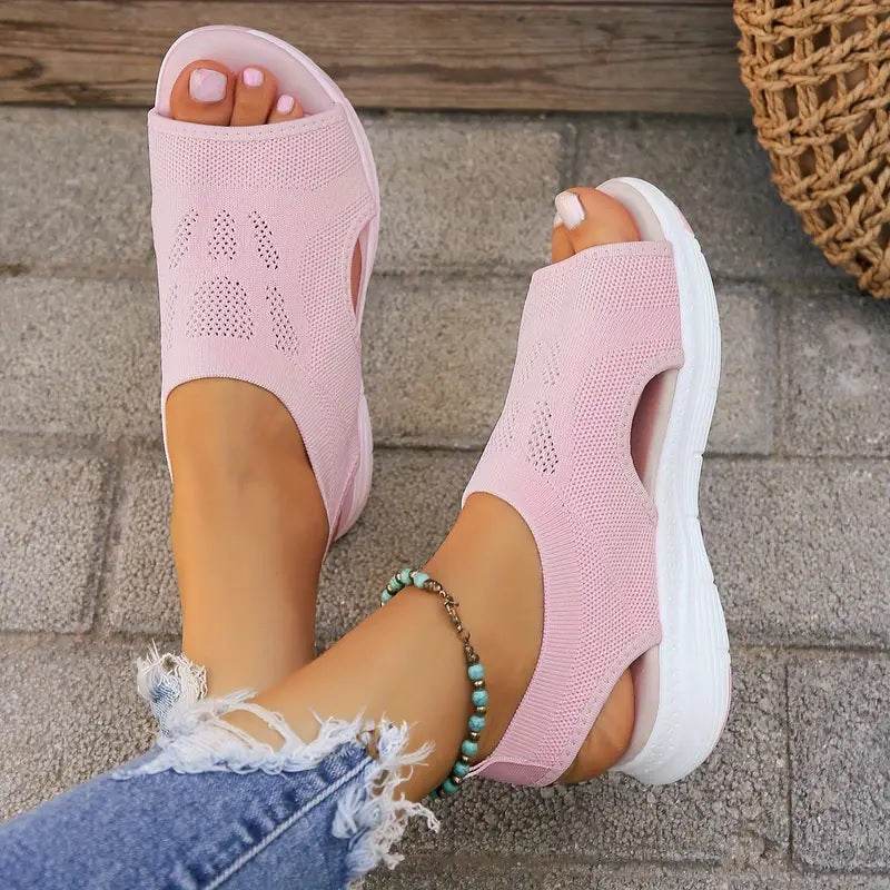 Women’s Orthopedic Mesh Slingback Sport Washable Sandals – Breathable Thick Sole Comfort Shoes - CartRare