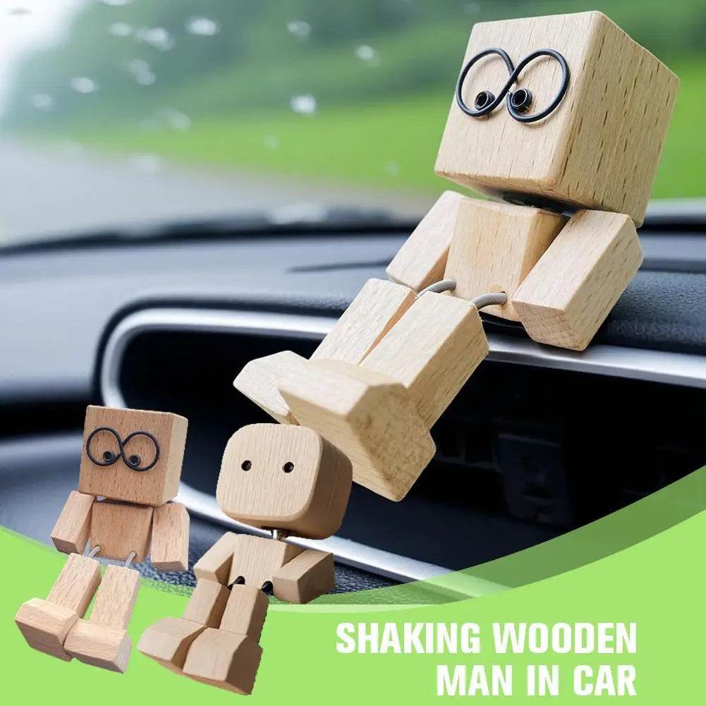 Swaying Wooden Figure – Handmade Decorative Balance Toys - CartRare