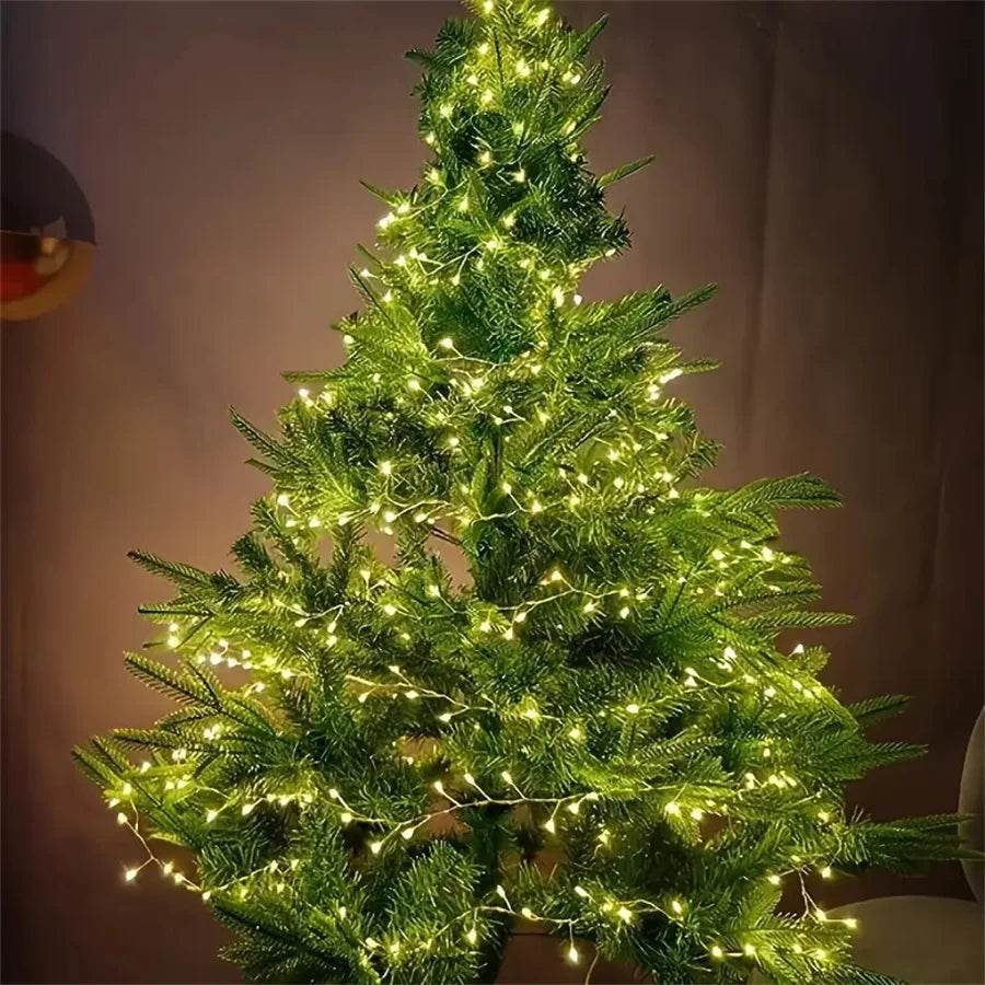 Glow Festive: Copper Wire LED Firecracker String - CartRare