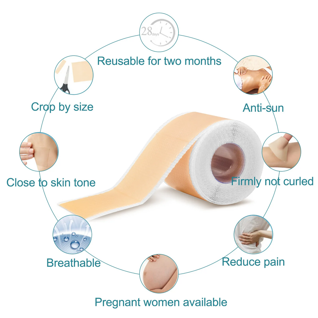 Silicone Scar Tape Reusable - CartRare