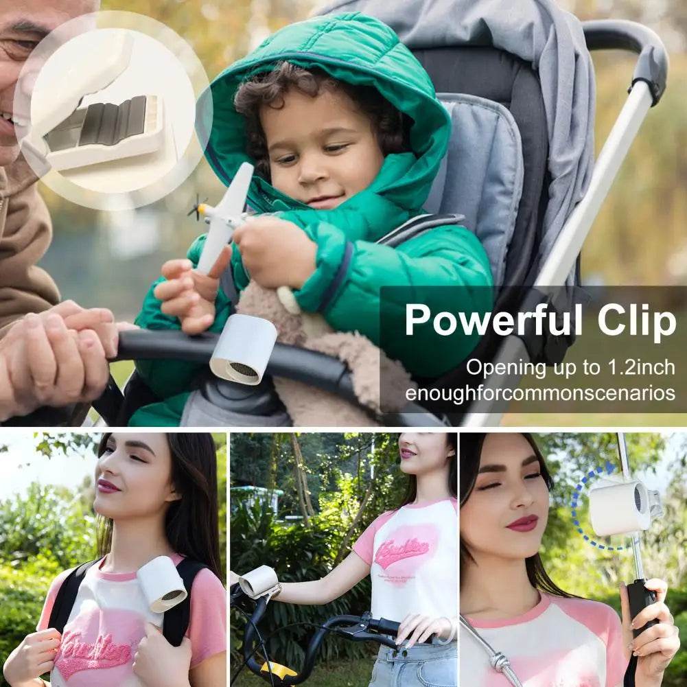 Chill Anywhere: USB Rechargeable Cooling Fan - CartRare