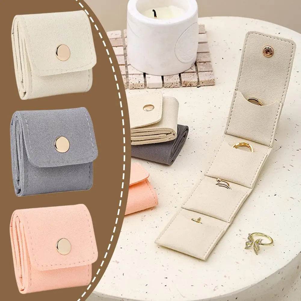 TravelSpark Mini Jewelry Bag – Compact & Secure Style - CartRare