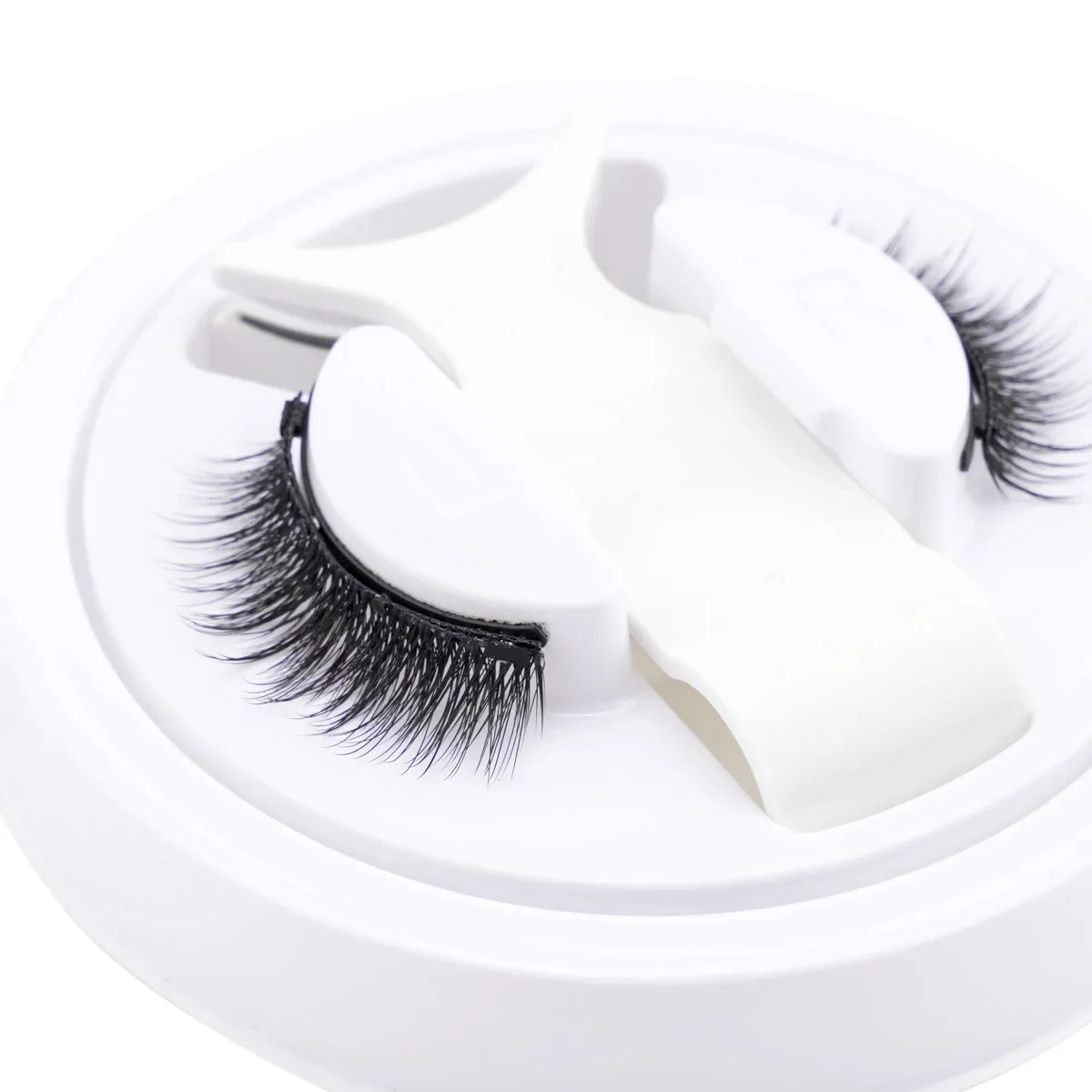 Reusable Magnetic Eyelashes Set Mink Lashes with Tweezers - CartRare
