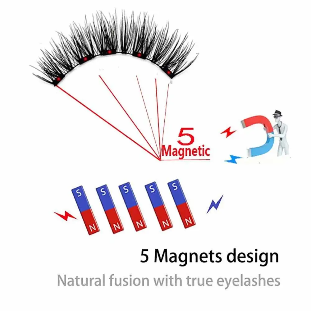 Reusable 3D Magnetic Eyelashes - CartRare
