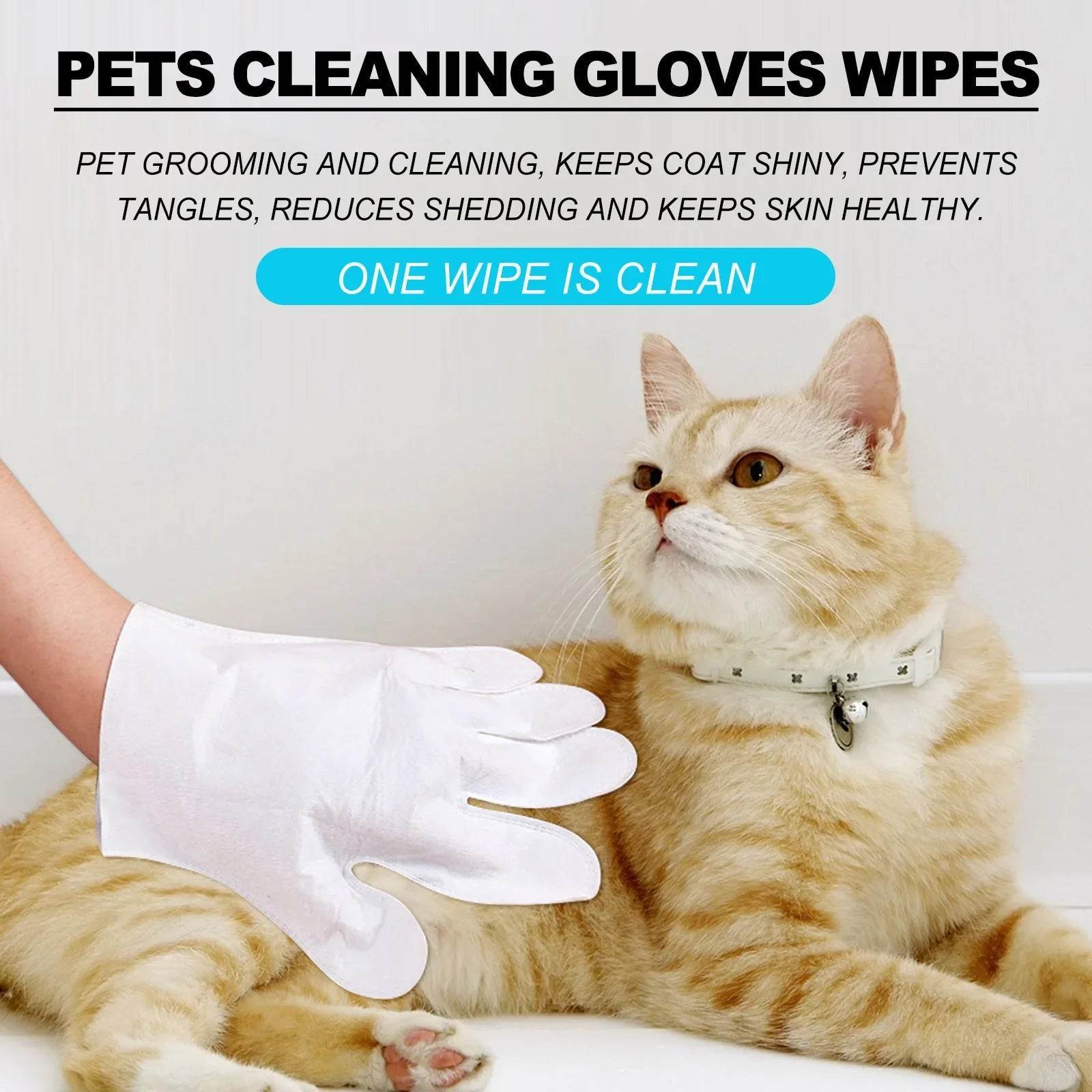 2-in-1 Pet Gloves – Gentle Massage + Odor Elimination in One! - CartRare