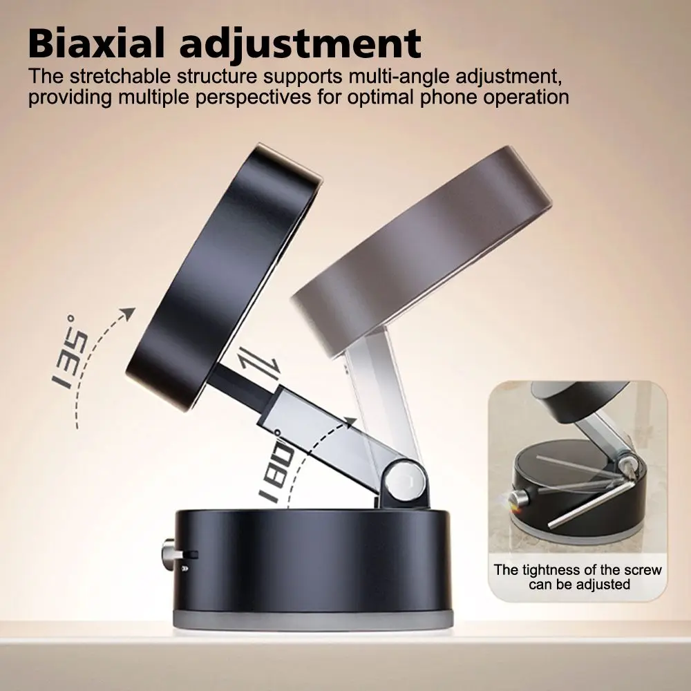 Double-Sided Magnetic Suction Phone Holder Foldable & Adjustable Stand - CartRare