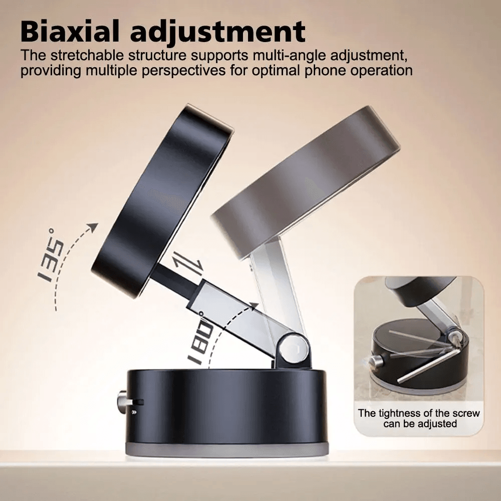 Double-Sided Magnetic Suction Phone Holder Foldable & Adjustable Stand - CartRare