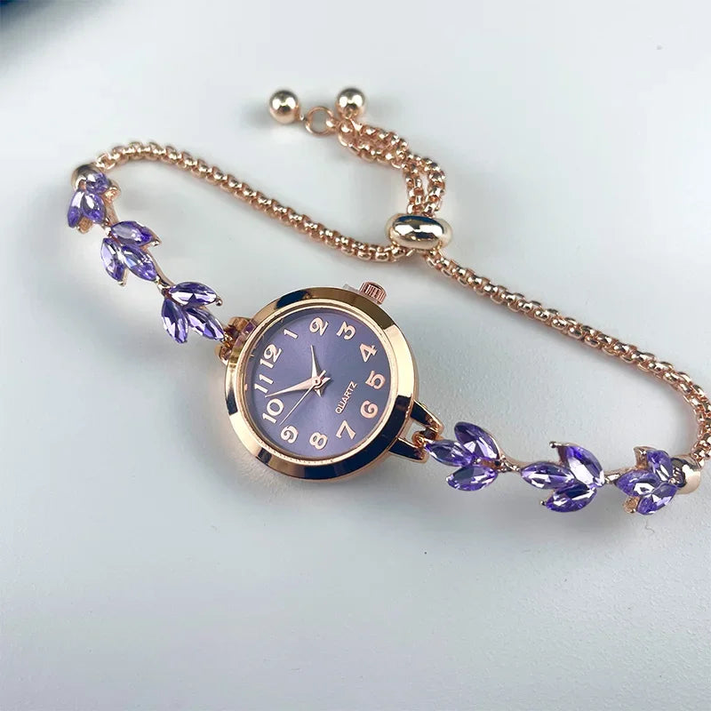 Women’s Bracelet Quartz Watch Set