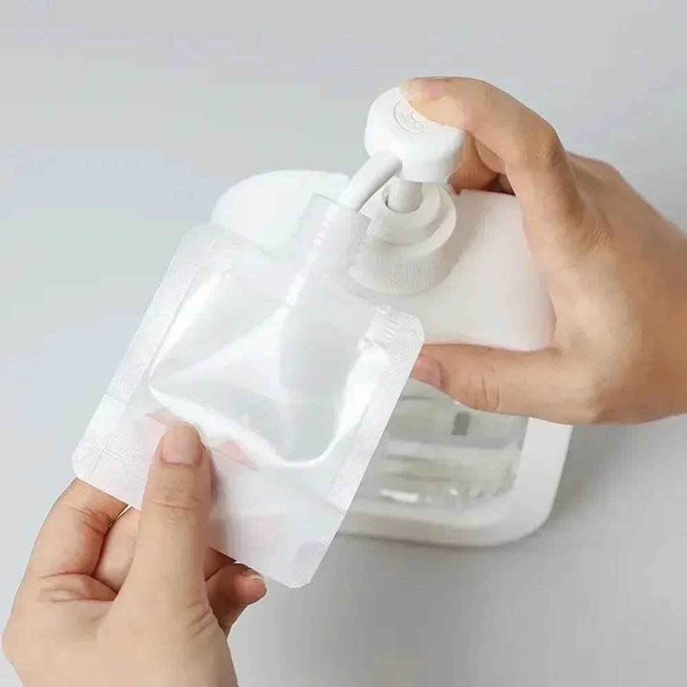 Squeeze & Go Pouch – Portable Fluid Makeup Bag - CartRare