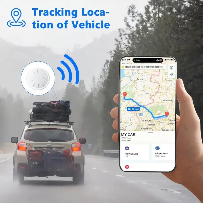 Mini Hidden Car GPS Tracker with Magnetic Case and No Fees Mother's Day Gift – Ideal Mother's Day Gift - CartRare