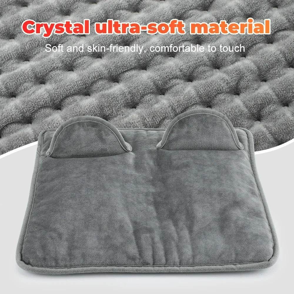 Electric Foot Heating Pad – Washable Heated Foot Warmer with Adjustable Settings - CartRare