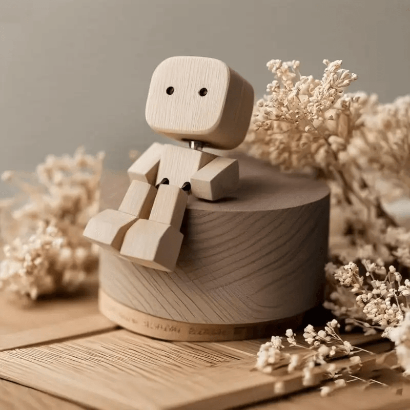 Swaying Wooden Figure – Handmade Decorative Balance Toys - CartRare