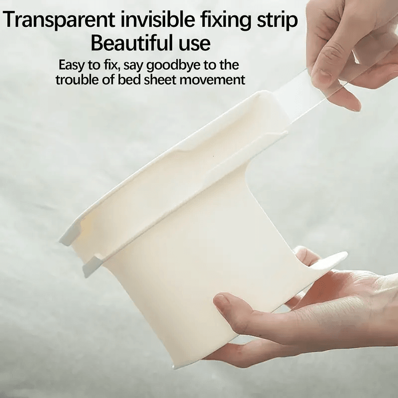 4pcs Bed Sheet Grippers – Non-Slip Mattress Clips & Fasteners - CartRare