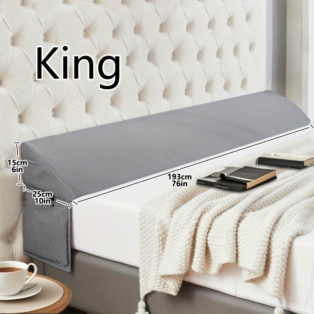 Bed Wedge Pillow Gap Filler for Headboard & Mattress - CartRare