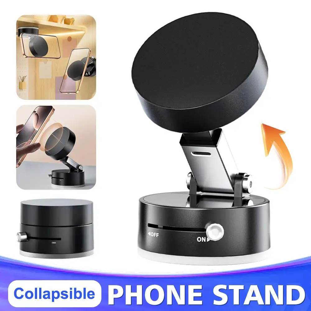 Double-Sided Magnetic Suction Phone Holder Foldable & Adjustable Stand - CartRare