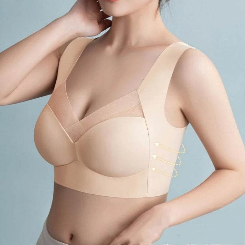 Seamless Shockproof Sports Bra for Women Yoga & Fitness Bralette - CartRare