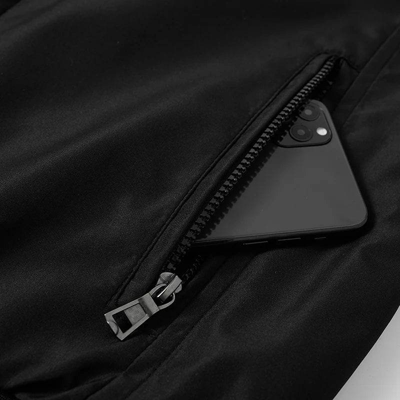 Luxury Men’s Warm Fleece Jacket – Windproof, Rainproof, and Snowproof Overcoat - CartRare