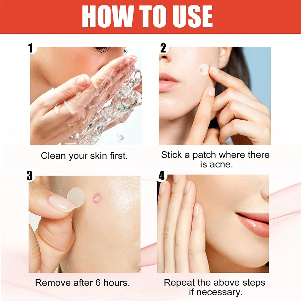 Pimple Patch Acne Dots Heart, Star, Flower & Round Shapes - CartRare