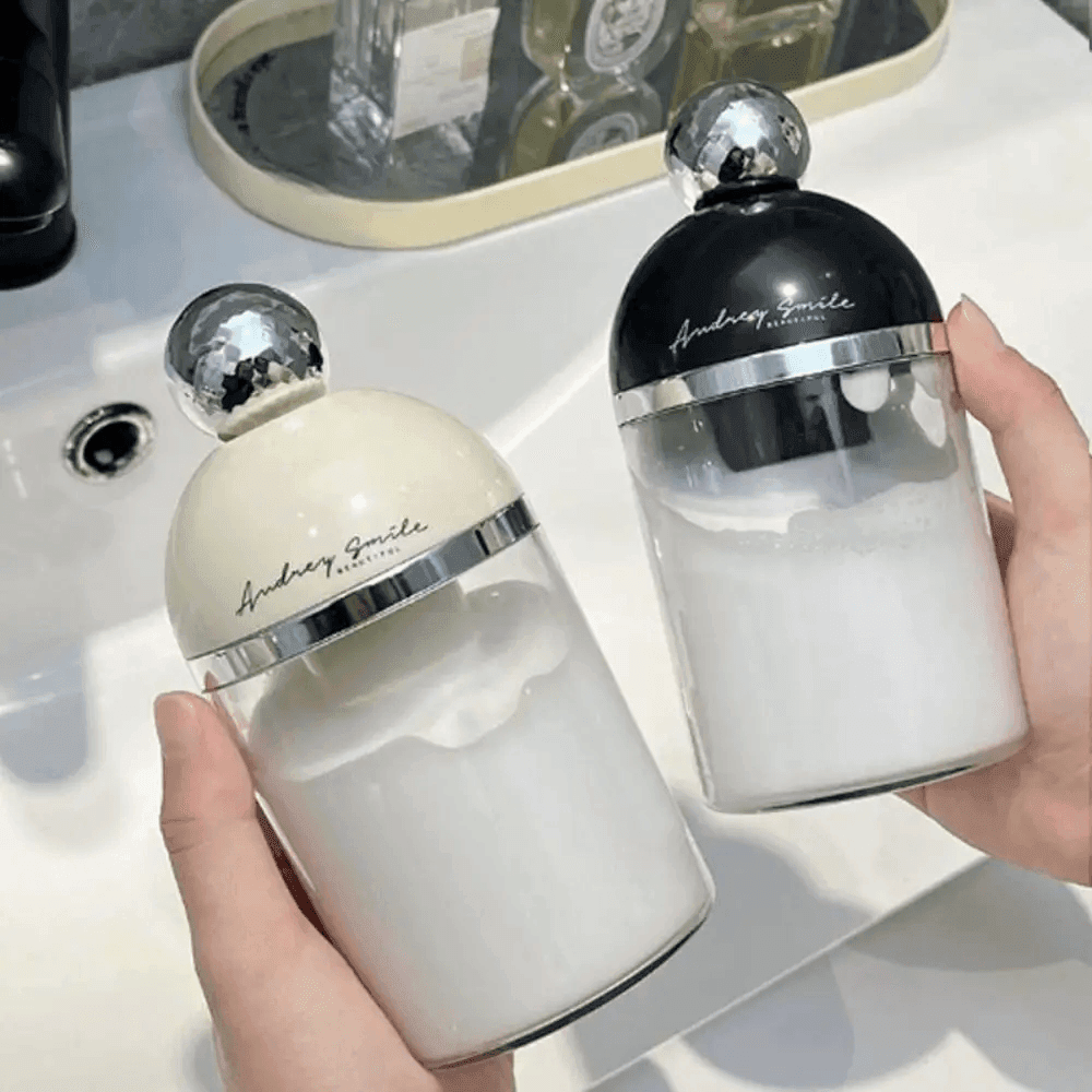 Automatic Foaming Face Cleanser Dispenser – Mini Electric Facial Foam Maker with Large Capacity for Bathroom or Vanity Use - CartRare