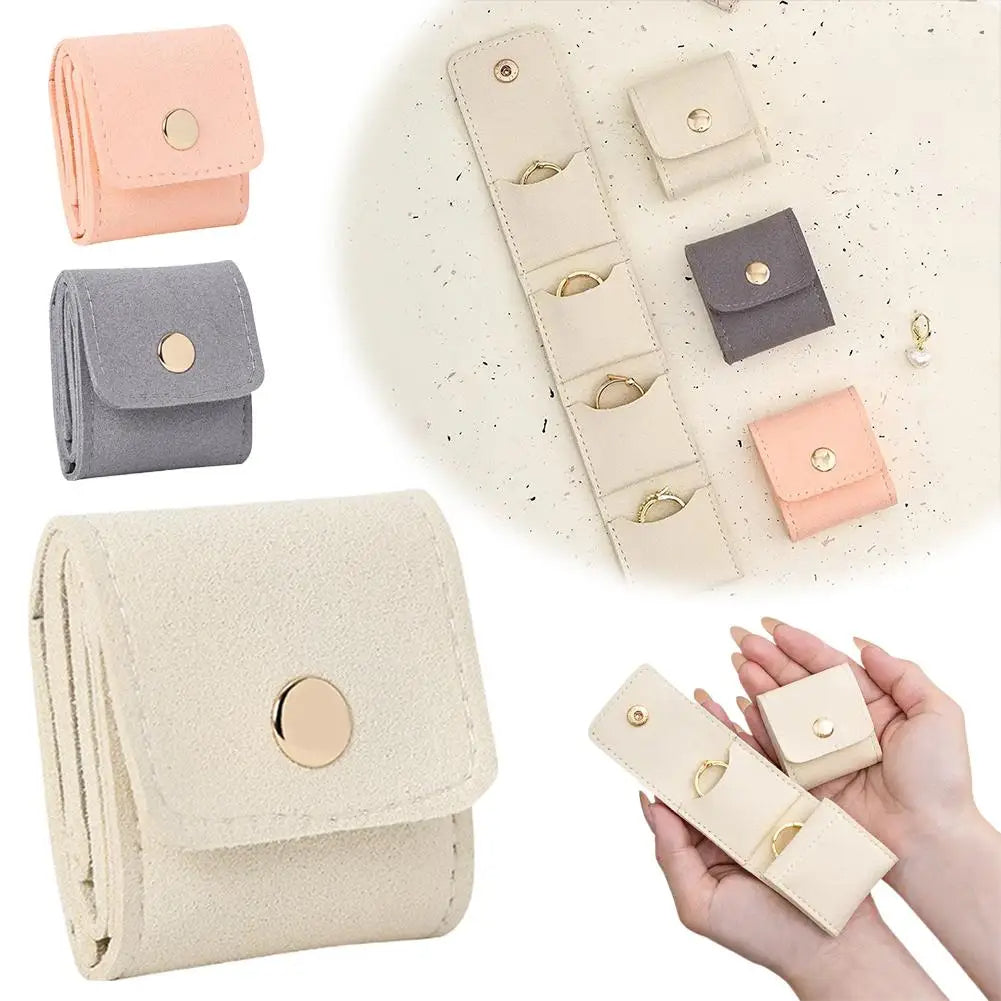 TravelSpark Mini Jewelry Bag – Compact & Secure Style