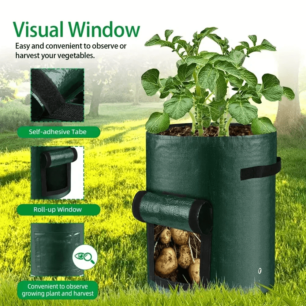 5 PCS Vegetable Grow Bag Planting Bags - CartRare