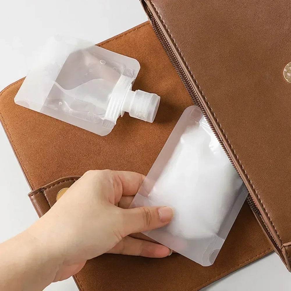 Squeeze & Go Pouch – Portable Fluid Makeup Bag - CartRare