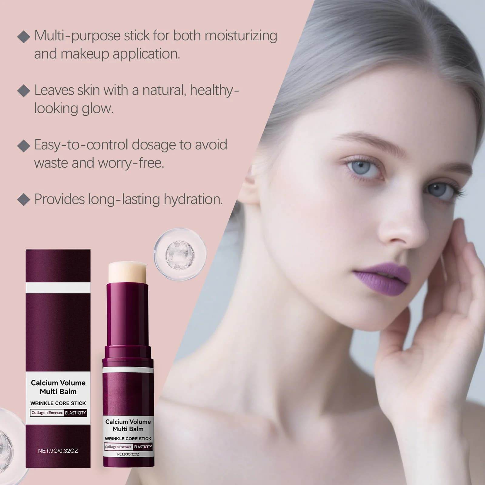 Calcium Multi Balm Stick – Anti-Aging, Moisturizing, Wrinkle Care and Skin Tightening - CartRare