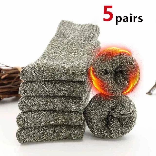 Fleece Wool Socks – Ultimate Winter Warmth - CartRare
