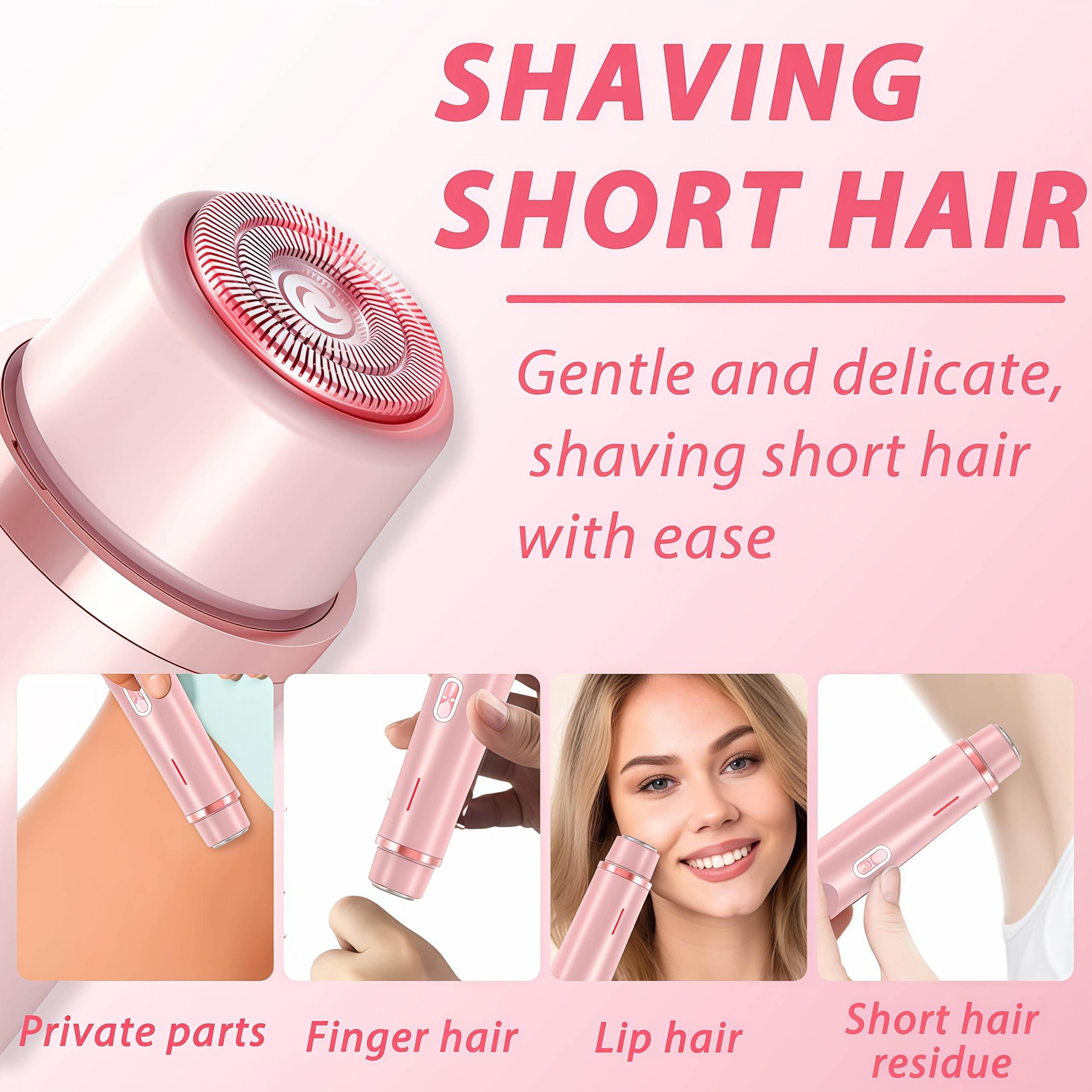 2-in-1 Bikini Line & Facial Trimmer for Women – Gentle, Precise Hair Removal - CartRare