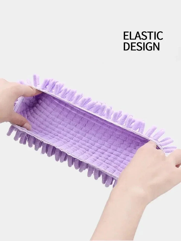 2 Pcs Mop Slippers Dust Cleaning Covers - CartRare